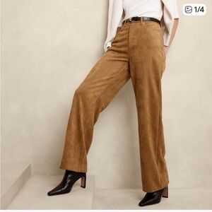 Banana Republic Faux Suede Pants